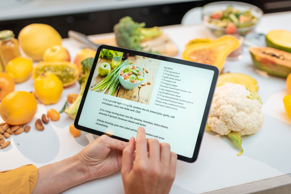 home cooking and virtual taste
