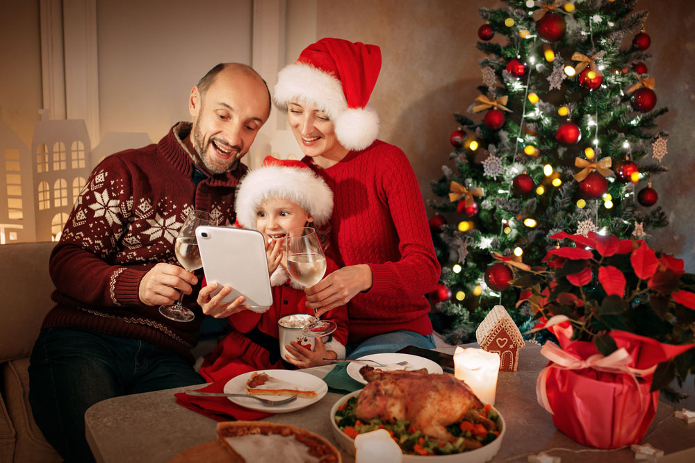 Virtual Christmas Dinner Party