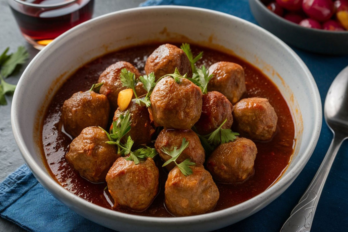 You are currently viewing Albóndigas en Salsa (meatballs in sauce)